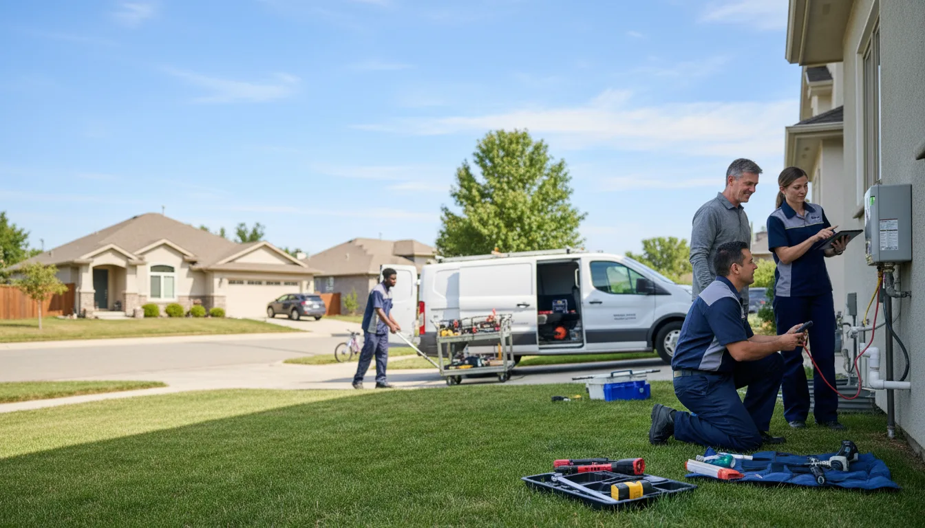 Tankless water heater service in Hanford, CA